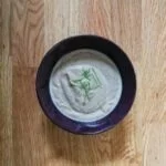 crema ceto con champiñones