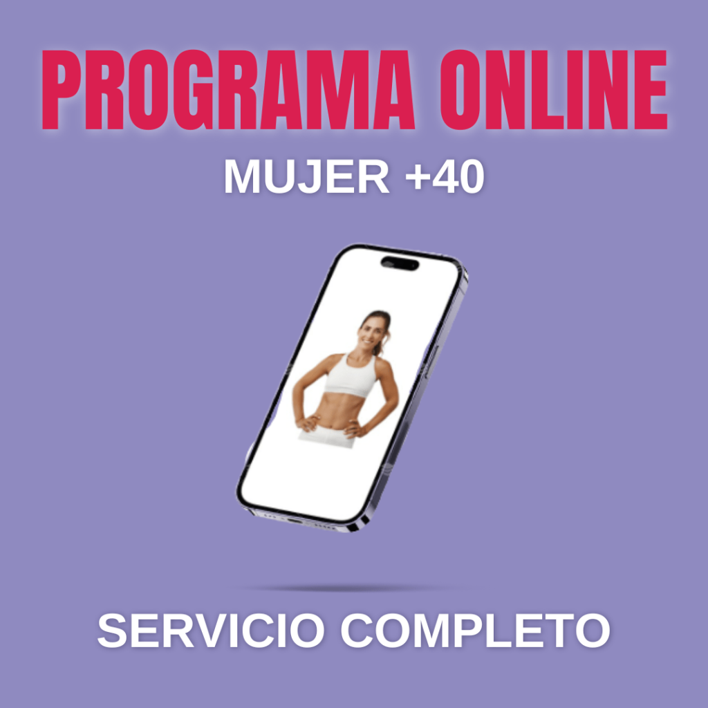 entrenamiento y nutrición para una mujer cercana a la menopausia.